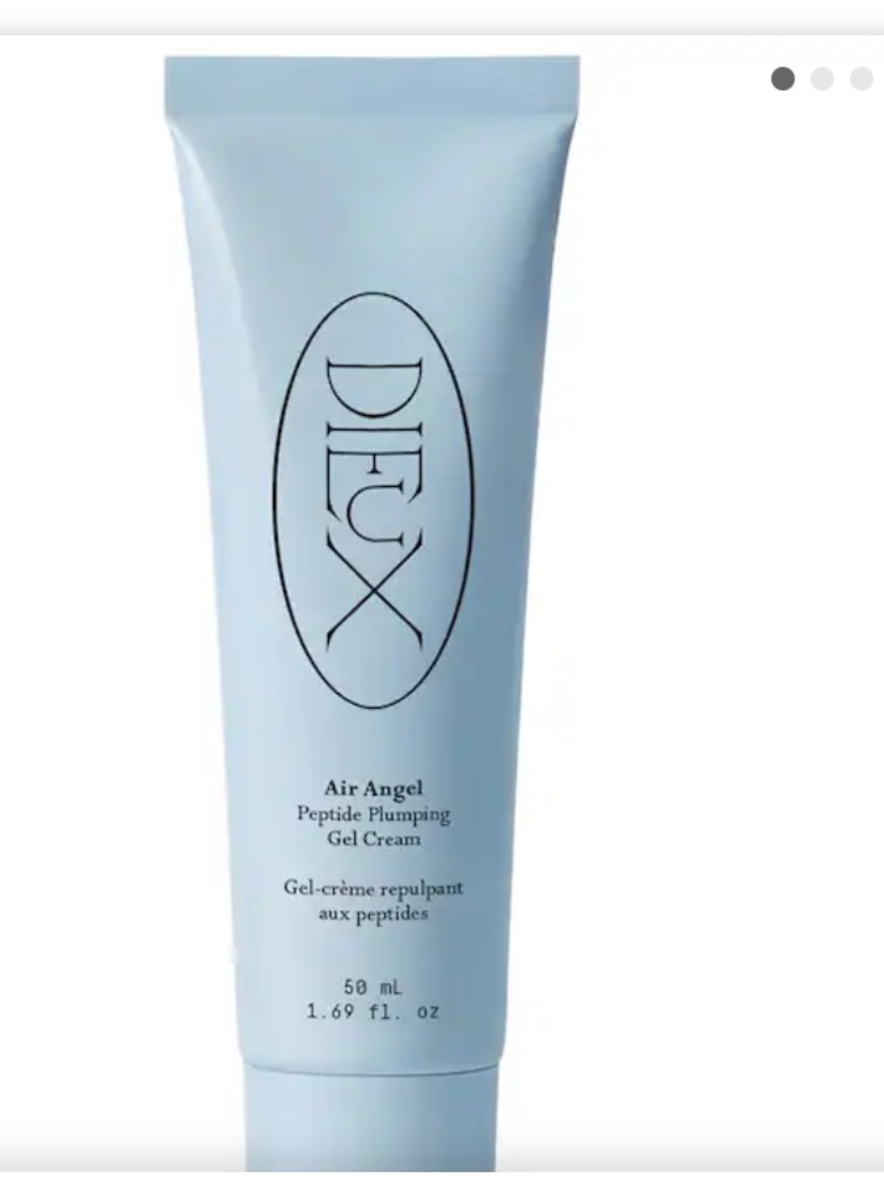 Dieux Air Angel Peptide Plumping Gel Cream 1.69